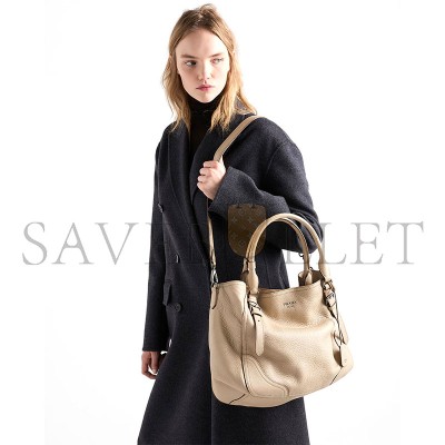 PRADA LARGE LEATHER TOTE BAG 1BG602 (38*32*14cm)